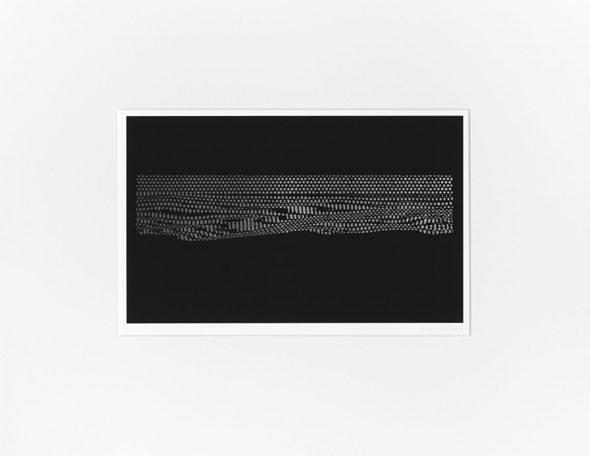Barrage #1 / Graphite Pencil and Ink on Photographic Rag Paper. 340 x 210 mm (600 x 500 mm)